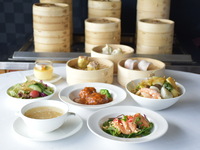 🔷Online prepayment discount🔷 Lunch set with all-you-can-eat dim sum 🍺 One drink included