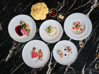 【Online only February 13th, 14th,  15th】 Valentine's Day 5-course dinner with a glass of champagne