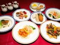 【2時間飲み放題付き】白身魚のXO醤蒸し、海老二種ソースの「三国志プラン」