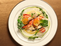 【公式オンライン限定プランC】贅を尽くすスペシャリテコース　全8品＋乾杯酒付き　