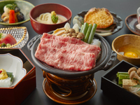 【昼会席】黒毛和牛すき焼き会席 全7品 