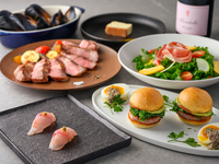 【Princess＋乾杯スパークリングワイン】定番のフュージョン料理を存分に楽しめるフルコース＋乾杯スパークリングワインを1杯サービス