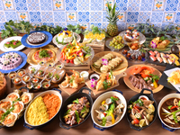 [Guaranteed window seating] Over 50 types of buffet! Enjoy seasonal flavors and a live kitchen!