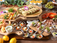 【120m Above Ground】 A Luxurious Buffet Featuring Seasonal Flavors and Live Cooking Stations