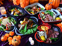 [120m Panoramic Views] Executive Buffet with Live Cooking Stations - Featuring Sushi, Beef Steak & More