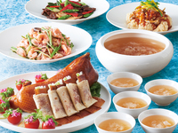 個室確約【白鳳席】北京ダック、ふかひれスープが味わえるコース