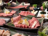 17時～17時30分迄のご予約限定【「彩」コース】ソフトドリンク飲み放題◆2時間制　雪むろ芳醇和牛や肉寿司、ユッケなど◆