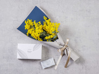 ◎HAPPY WOMAN◎Mimosa Bouquet & White Tea Bath Tablets