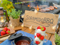 期間限定スイーツ付き！旬いちごのチョコレートフォンデュ＆BBQプラン