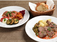 ​​【公式 最安値保証】〈 公式HP特典コーヒー付き！〉MAIN DISH LUNCH前菜＋選べるメインディッシュ　3,630円 → ￥3,300円(税込)