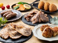 【シーサイドDXエリア】BBQスタンダードコース（ソフトドリンク飲み放題付き）