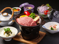 Awa beef ceramic grill set meal