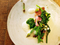 ディナー 【旬を味わうスタンダードコース】＋自然派ワインペアリング