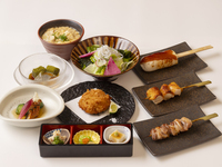 [November ~] ≪2H minuman sepuasnya≫ Hidangan Yakitori “Hana” ~Nikmati ayam Hinai~