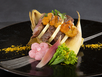 【ディナー　呉竹】 扇会席