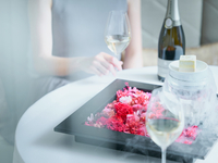 ランチ　アニバーサリープラン　乾杯ドリンク＆ケーキ付