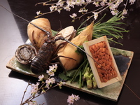 [Solo cena] 11 piatti stagionali con ingredienti di stagione di alta qualità e le tre principali varietà di manzo wagyu + 9 tipi di sakè premium tra cui Juyondai e Aramasa - Una gemma