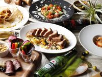 【환송 영회 플랜】목초소나 포르치니의 뇨키 등 전 7품+25종 이상의 알코올 프리 첨부 2h