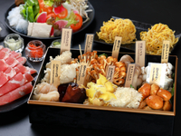 ＜ひな祭り限定！希少きのこ盛り付ラムしゃぶGコース＞