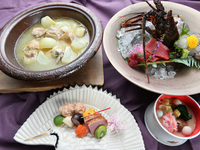 ランチ祝い水たき会席　税サ込15,000円