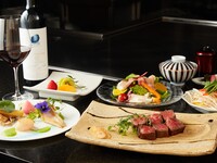 特選和牛鉄板焼コース　 みずき（サーロインのみ）