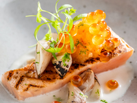 季節のお任せコース ＋ワインペアリング3杯セット　18時から