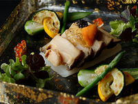 Abalone and Brand Wagyu course (Dinner)