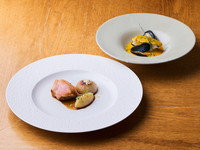 【Foglia】旬のパスタと魚×肉のWメインコース　全7品