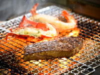 【シーズナルディナーコース（メイン:黒毛和牛ランプ又はオマール海老)】