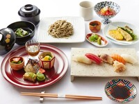 【Weekday WEB reservation limited discount plan】 Gion Course *Charcoal grilled fish and Wagyu beef, chef’s recommended sushi course
