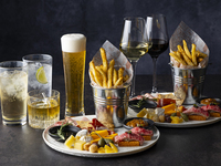 【Web Booking】 4 kinds of bar food platter & 2hours free flow including sparkling wine
