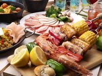 【Roof top beer restrant】　Standard BBQ set