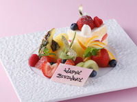Anniversary Plan[Weekday Lunch] Twin Plate + Sweets & Delica Island