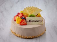 Chocolate Cream Decorated Cake No.6