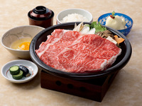 【個室確約】三重 柿安牛 すき焼御膳