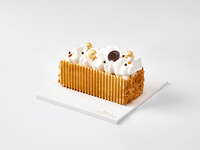 Caramel Vanilla Mille-Feuille