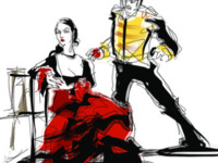 【オペラ「カルメン」特別ランチ】乾杯スパークリング&前菜、ダブルメインなど