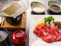 Shabu-shabu set meal <Dinner>