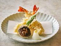Assorted seasonal tempura