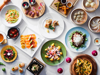 土日祝【団体プラン】　ランチビュッフェ＋フリーフロー付