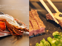 [Lunch] [Enjoy Wagyu beef loin and spiny lobster] Wagyu beef and spiny lobster lunch