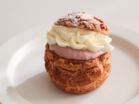 Cherry Blossom Choux à la Crème