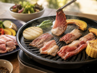 【BBQ Dinner】 Casual BBQ set with 5 dishes [Terrace seating only]