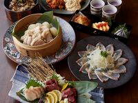 [90 minutes all-you-can-drink included] Kyushu local cuisine course [Kiwame] 10 dishes 6500 → 5500 yen (tax included)