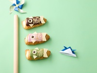 こいのぼりコルネ（抹茶）