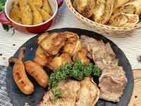 와일드 미트 세트 ￥5,000