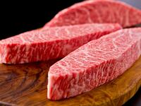 Extra chargea:wagyu beef filet from Yamagata