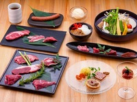 A full course of Hokkaido lamb and carefully selected imported lamb