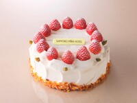 【デコレーションケーキ】4号ホワイト（直径 約13cm）