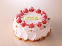 【デコレーションケーキ】6号ストロベリー（直径 約19cm）